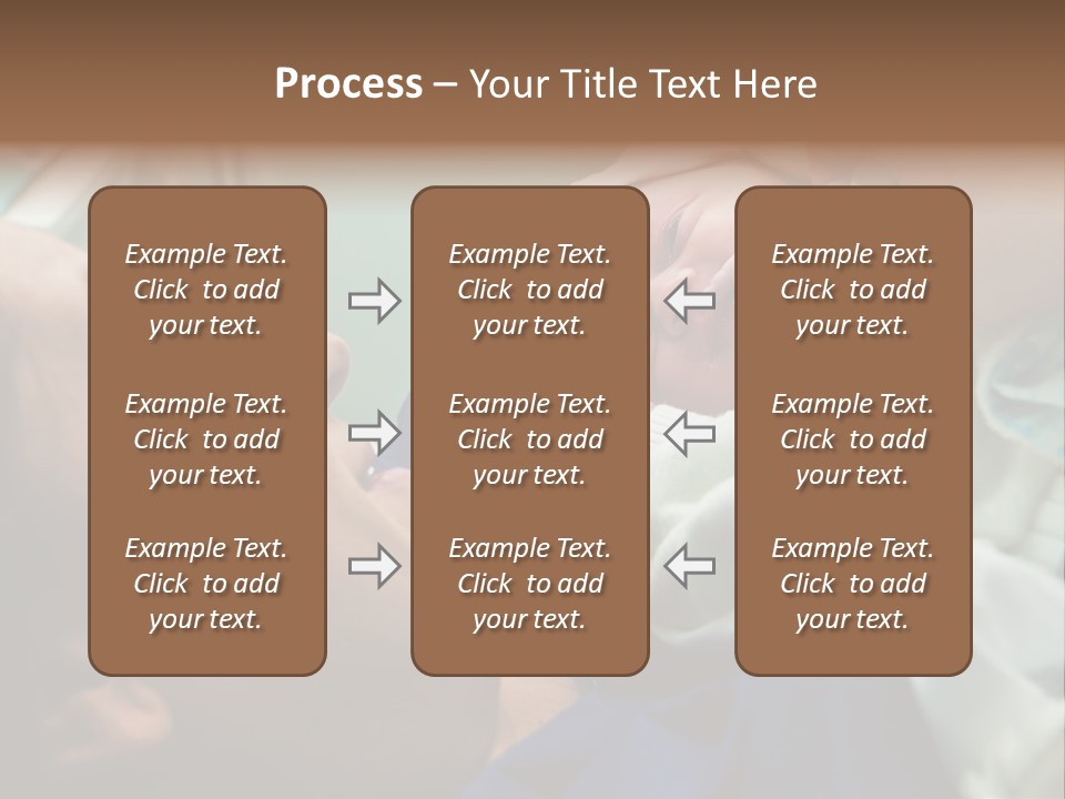 Babe Delicacy Maternity PowerPoint Template