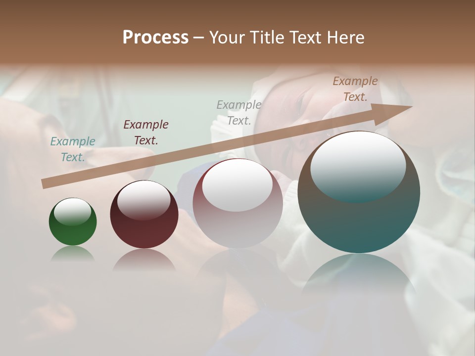 Babe Delicacy Maternity PowerPoint Template