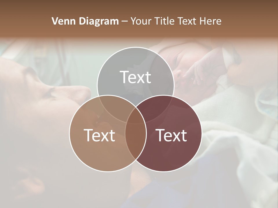 Babe Delicacy Maternity PowerPoint Template