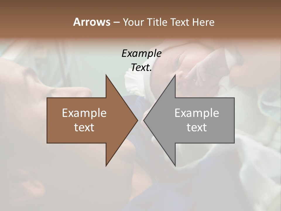 Babe Delicacy Maternity PowerPoint Template