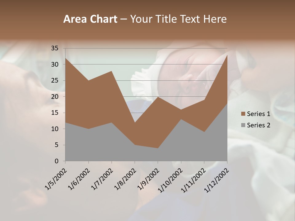 Babe Delicacy Maternity PowerPoint Template