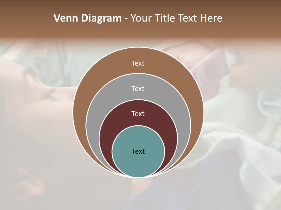 Babe Delicacy Maternity PowerPoint Template