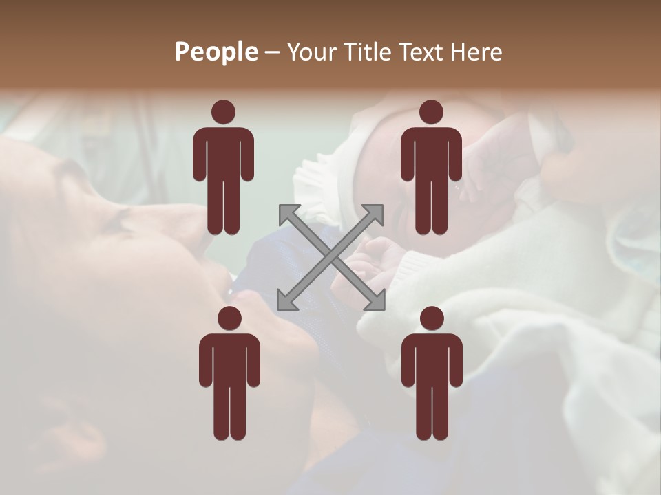 Babe Delicacy Maternity PowerPoint Template