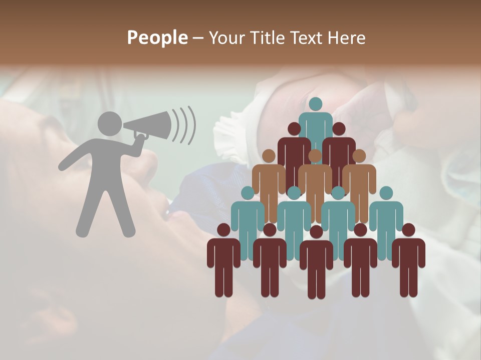 Babe Delicacy Maternity PowerPoint Template