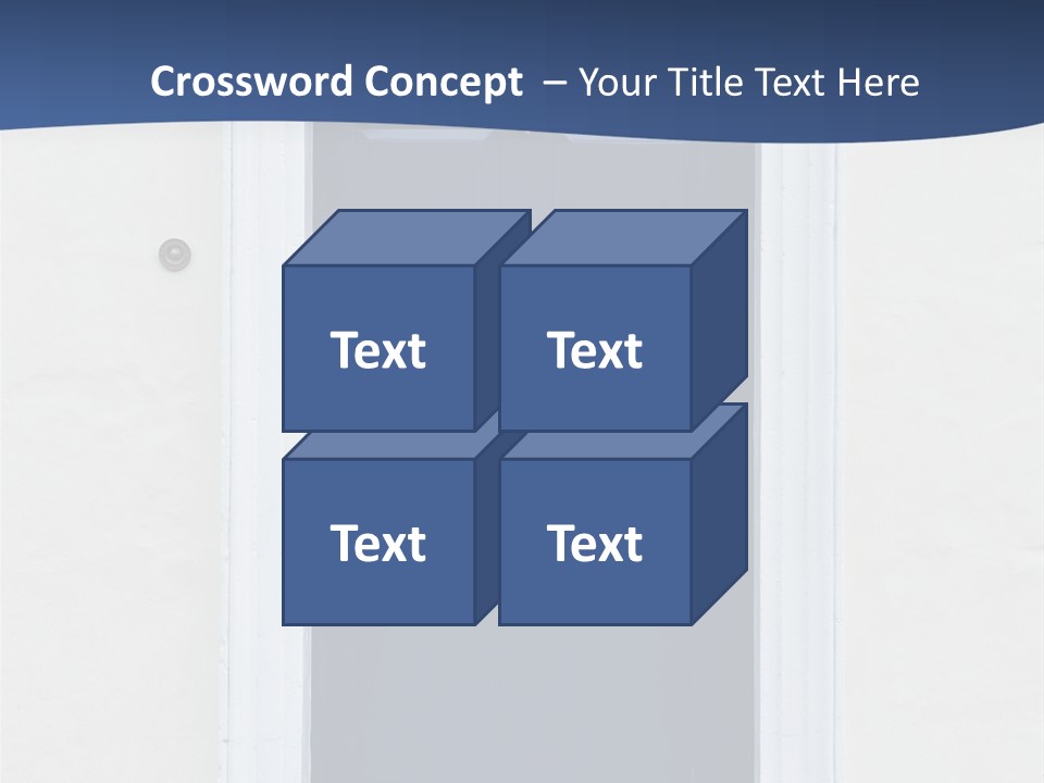Porch Holiday Building PowerPoint Template
