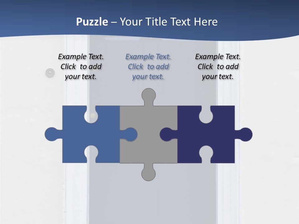 Porch Holiday Building PowerPoint Template