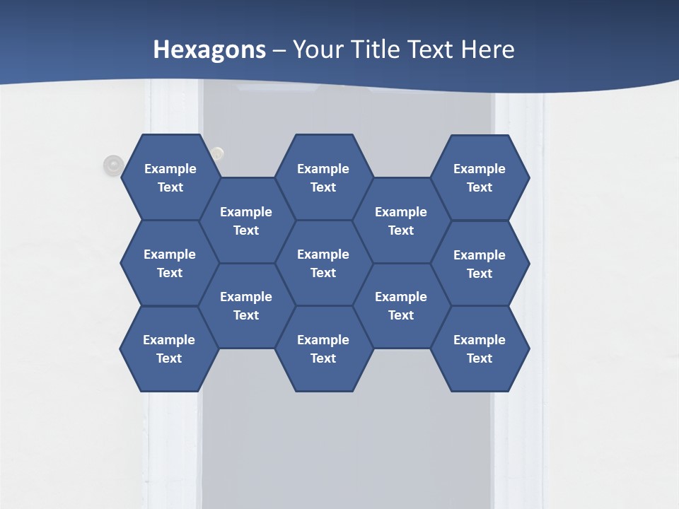 Porch Holiday Building PowerPoint Template