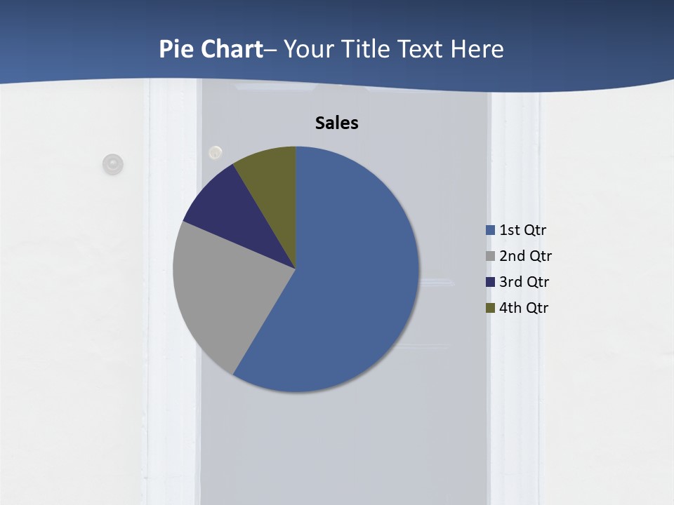 Porch Holiday Building PowerPoint Template