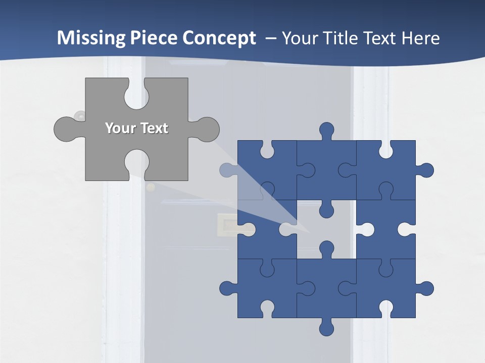 Porch Holiday Building PowerPoint Template