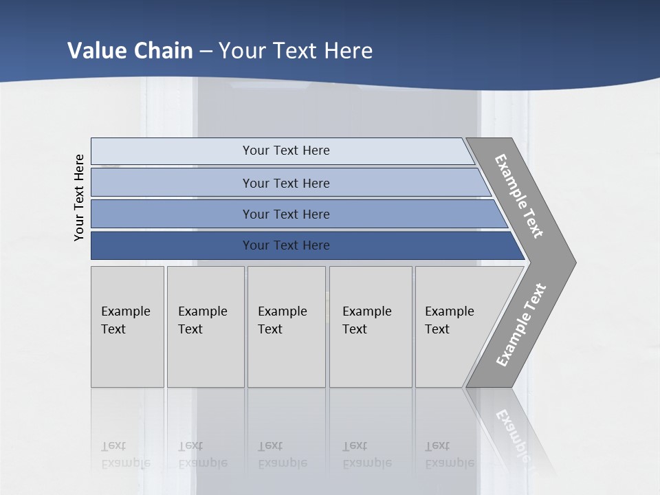 Porch Holiday Building PowerPoint Template