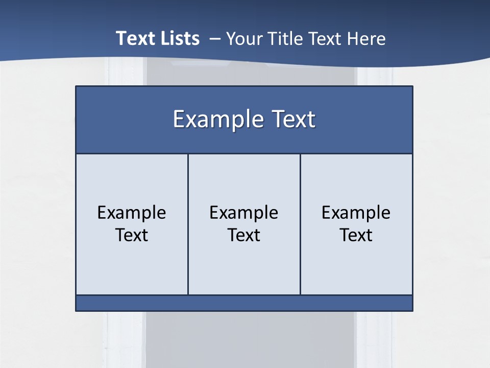 Porch Holiday Building PowerPoint Template