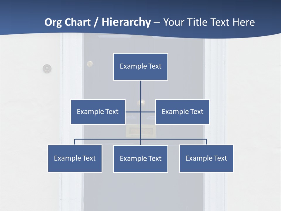 Porch Holiday Building PowerPoint Template