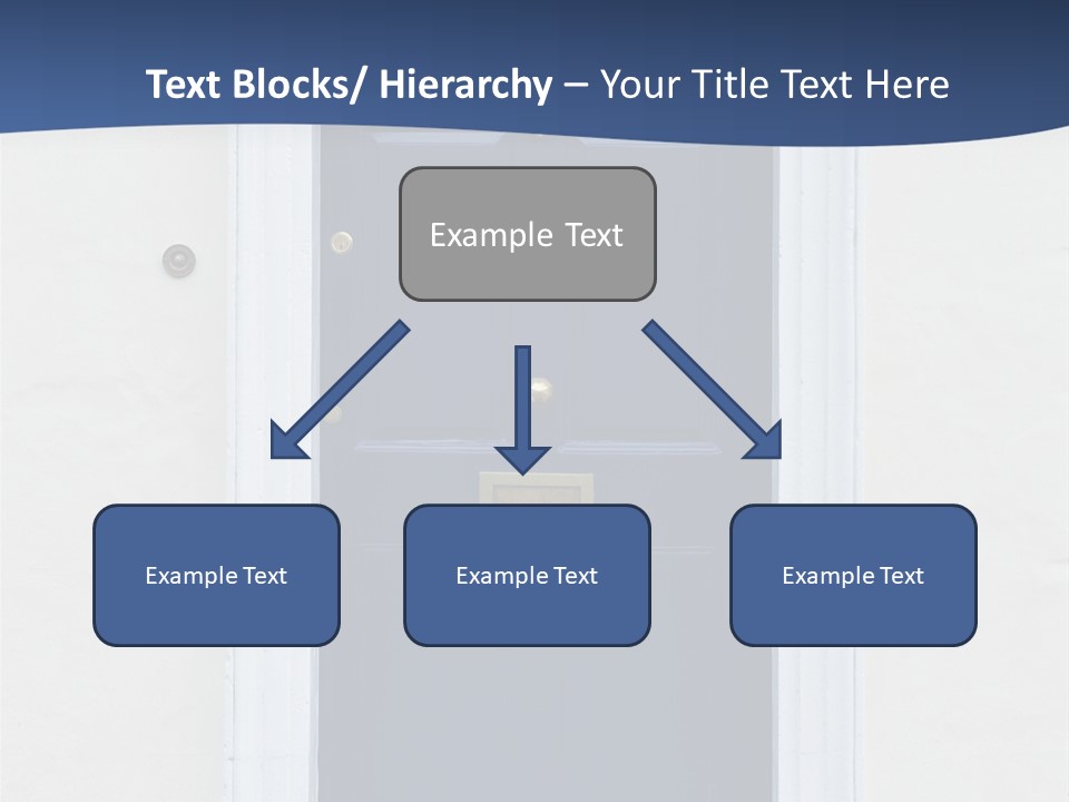 Porch Holiday Building PowerPoint Template