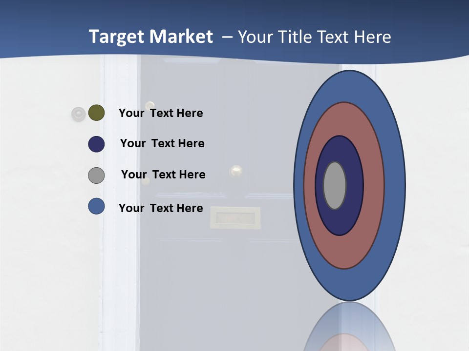 Porch Holiday Building PowerPoint Template