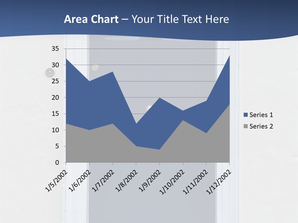 Porch Holiday Building PowerPoint Template
