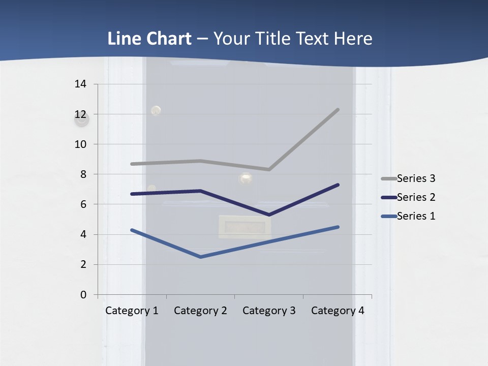Porch Holiday Building PowerPoint Template