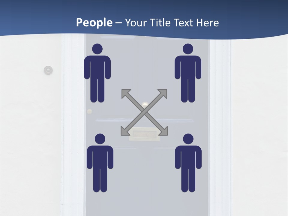 Porch Holiday Building PowerPoint Template