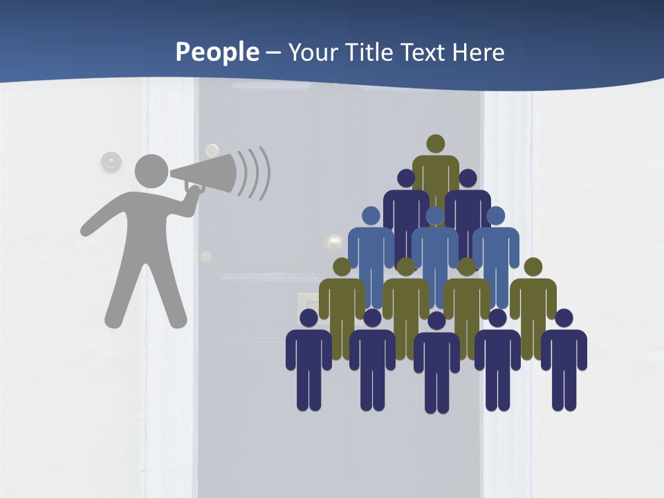 Porch Holiday Building PowerPoint Template