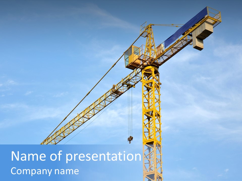 Structure Construction Big PowerPoint Template