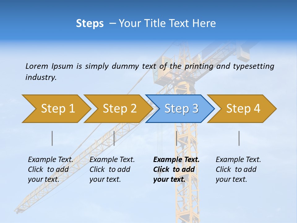 Structure Construction Big PowerPoint Template