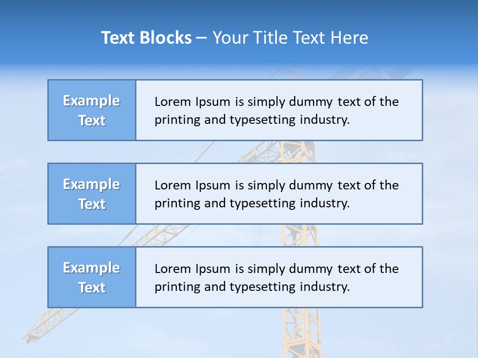 Structure Construction Big PowerPoint Template