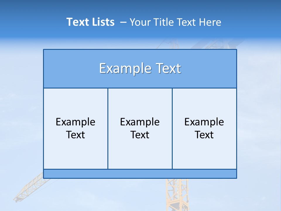 Structure Construction Big PowerPoint Template