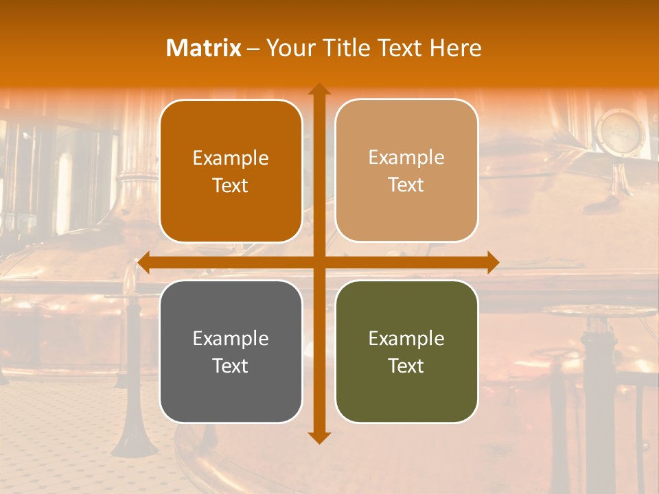 Vat Wheat Technology PowerPoint Template