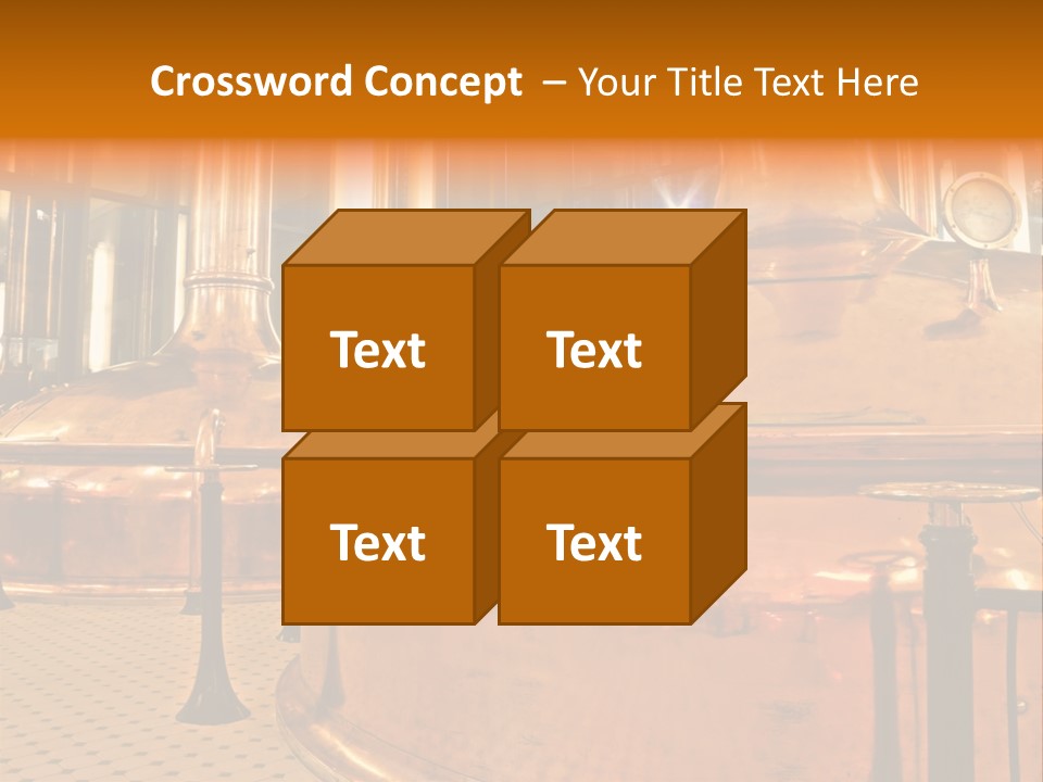 Vat Wheat Technology PowerPoint Template