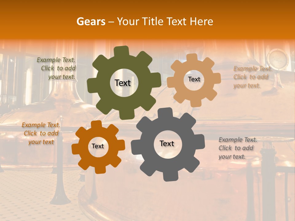 Vat Wheat Technology PowerPoint Template
