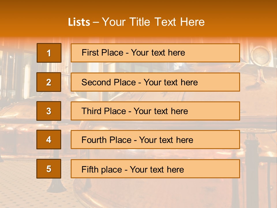 Vat Wheat Technology PowerPoint Template