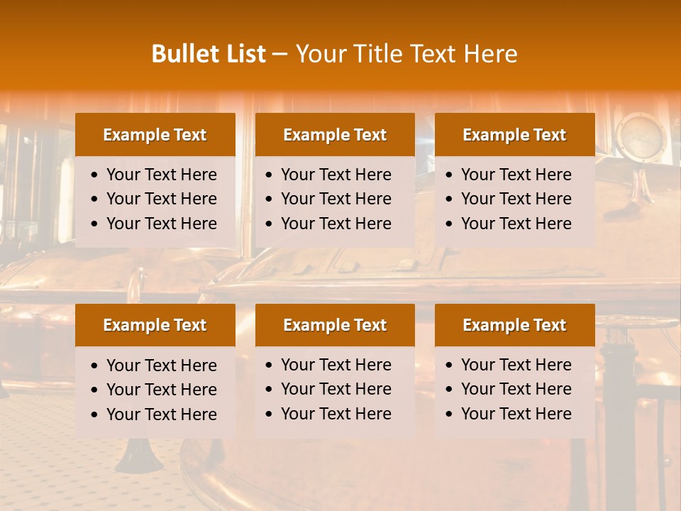 Vat Wheat Technology PowerPoint Template