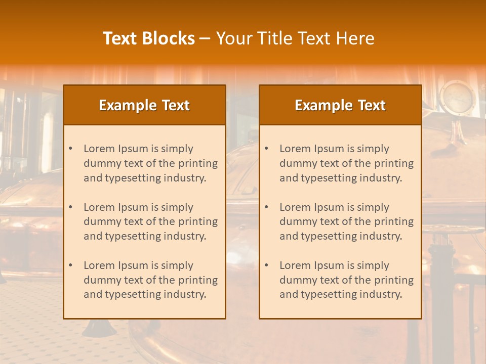 Vat Wheat Technology PowerPoint Template