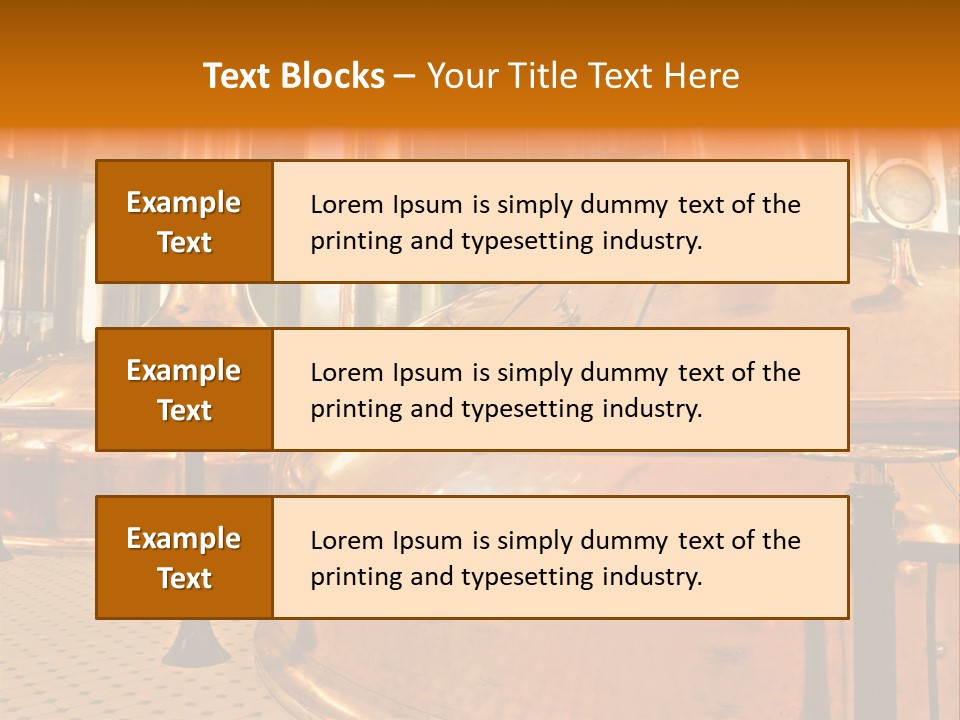 Vat Wheat Technology PowerPoint Template