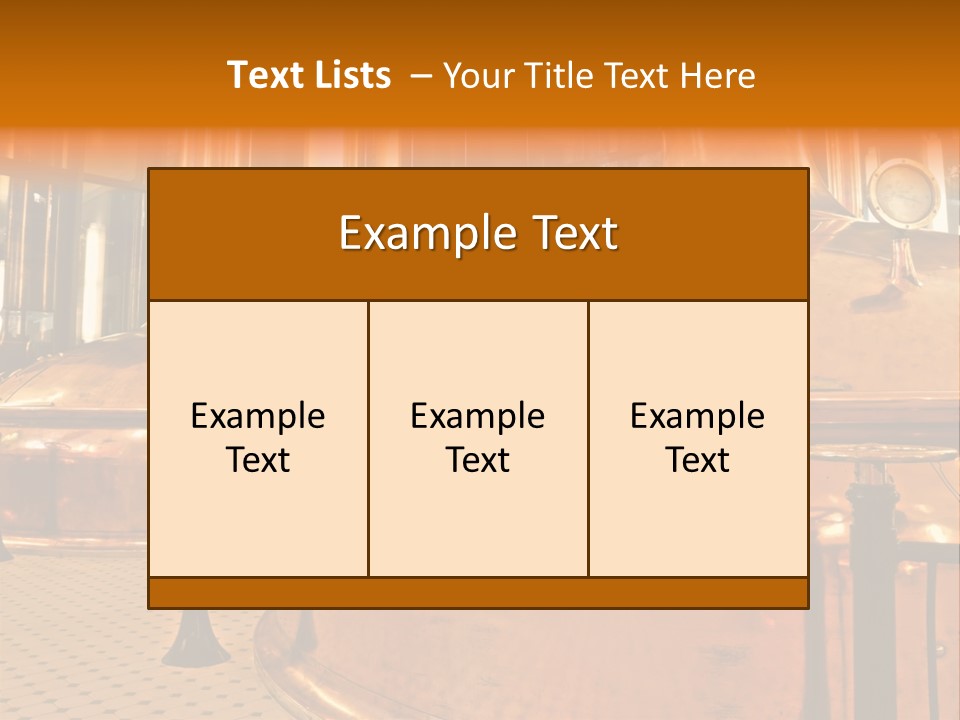 Vat Wheat Technology PowerPoint Template