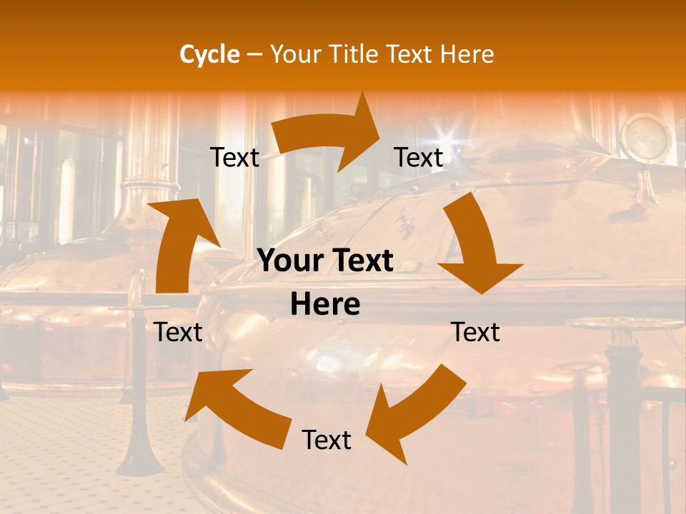 Vat Wheat Technology PowerPoint Template