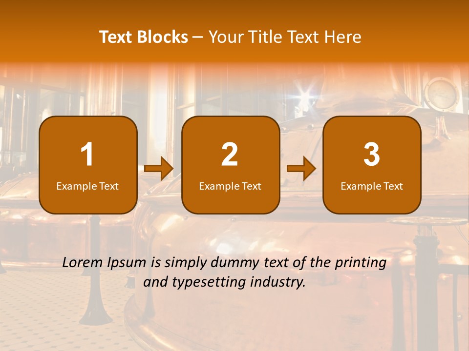 Vat Wheat Technology PowerPoint Template