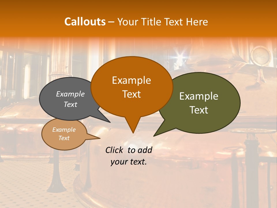 Vat Wheat Technology PowerPoint Template
