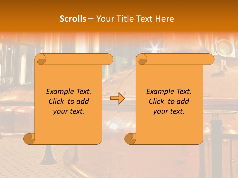 Vat Wheat Technology PowerPoint Template