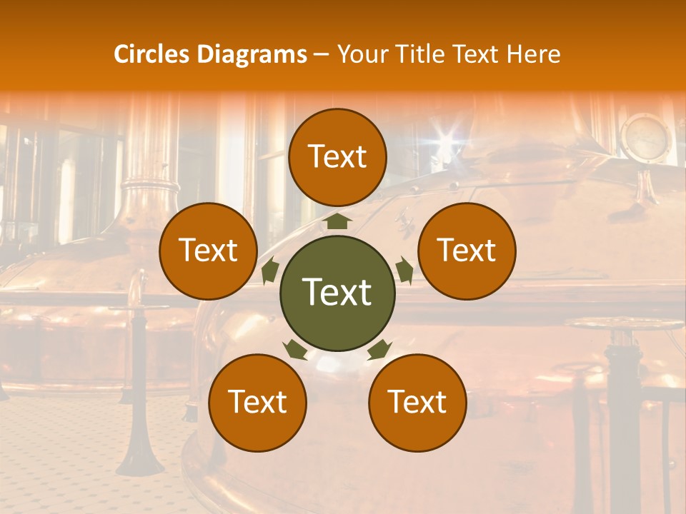 Vat Wheat Technology PowerPoint Template