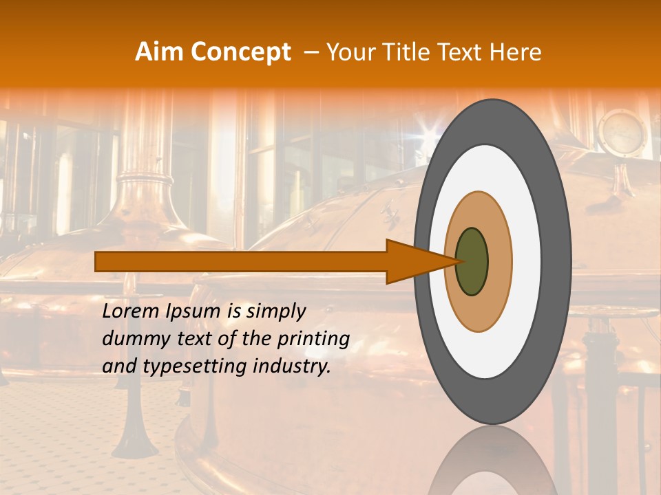 Vat Wheat Technology PowerPoint Template