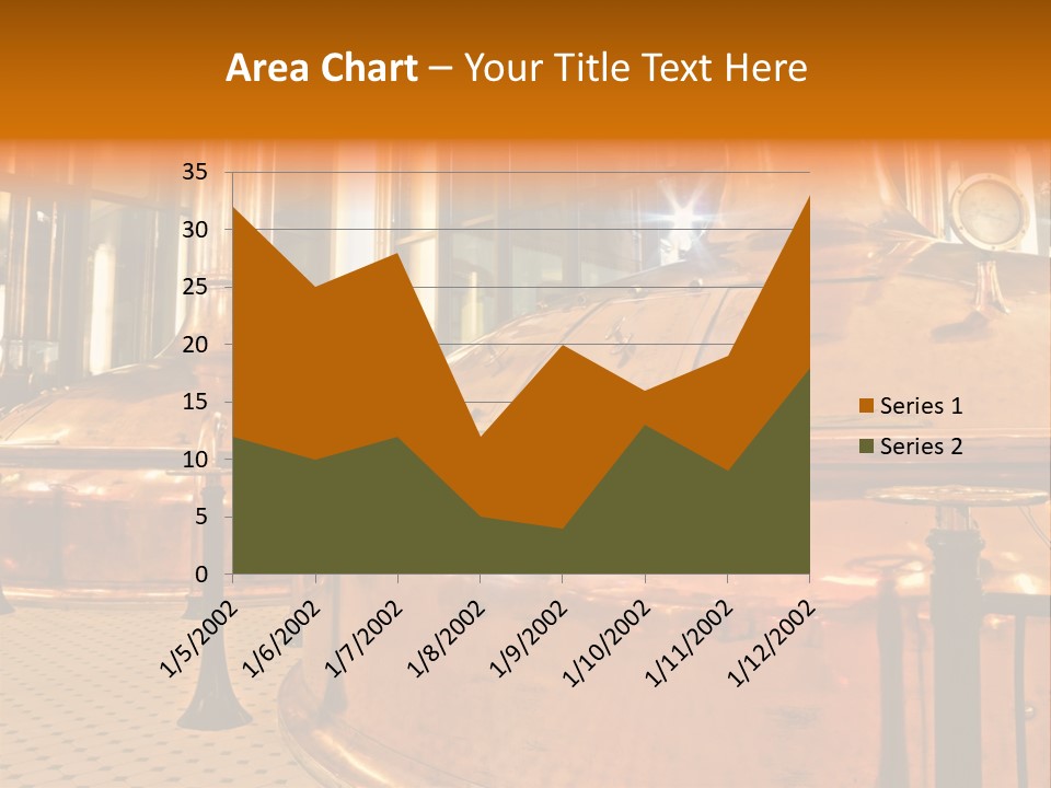 Vat Wheat Technology PowerPoint Template