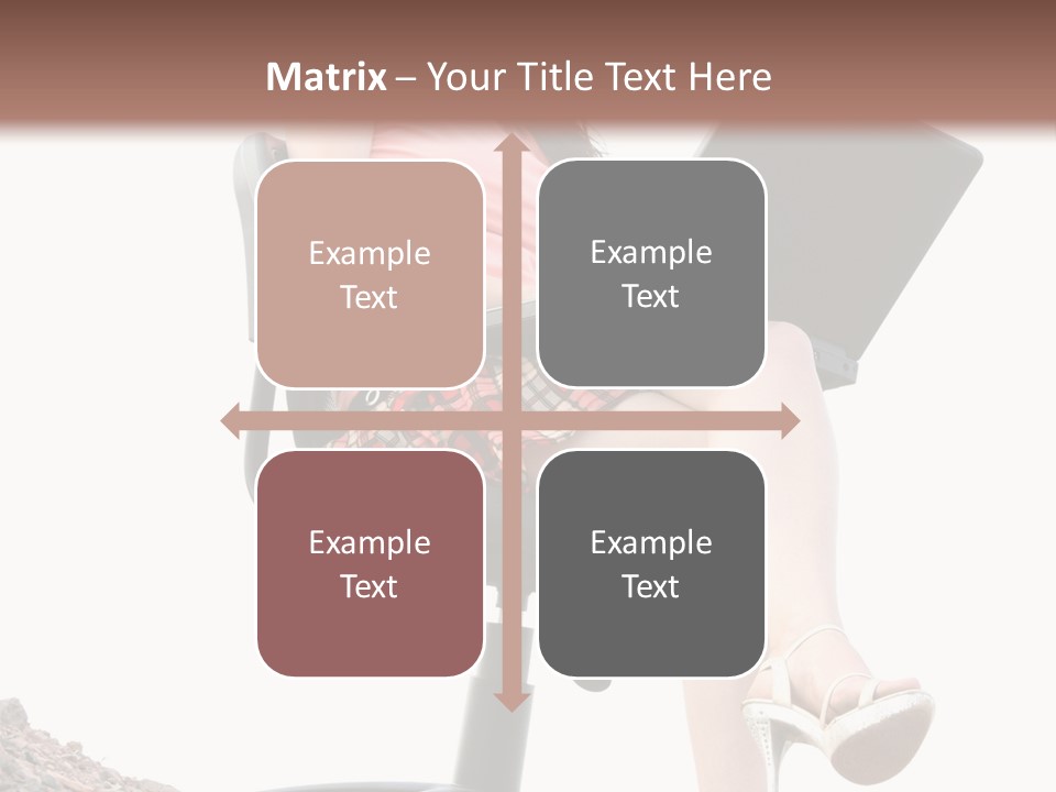 Nature Carefree Computer PowerPoint Template