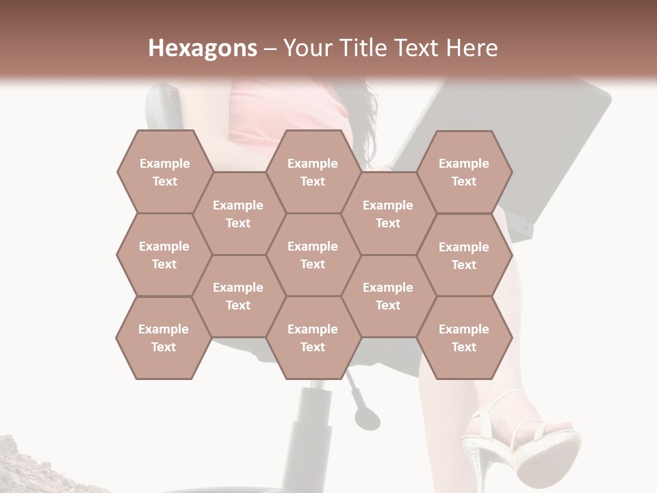 Nature Carefree Computer PowerPoint Template