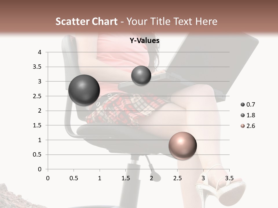Nature Carefree Computer PowerPoint Template