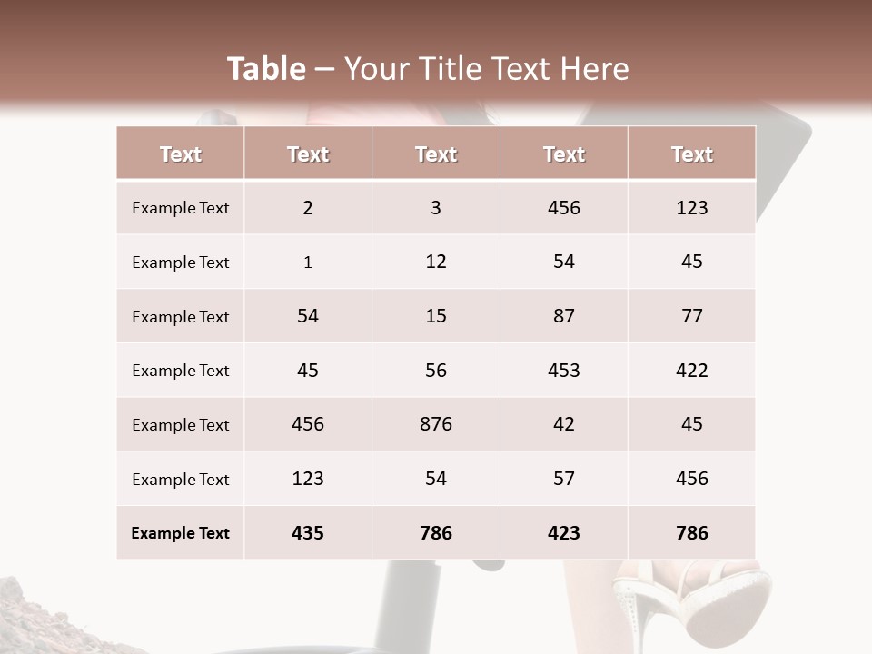 Nature Carefree Computer PowerPoint Template