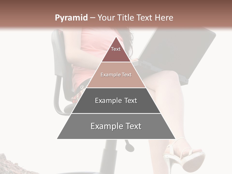 Nature Carefree Computer PowerPoint Template