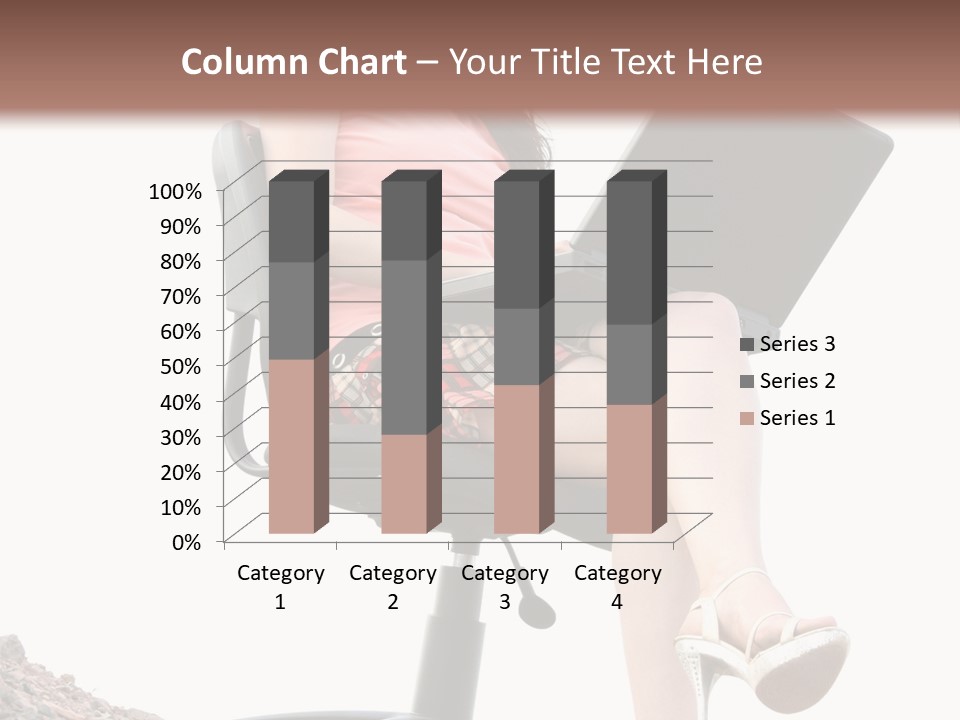 Nature Carefree Computer PowerPoint Template