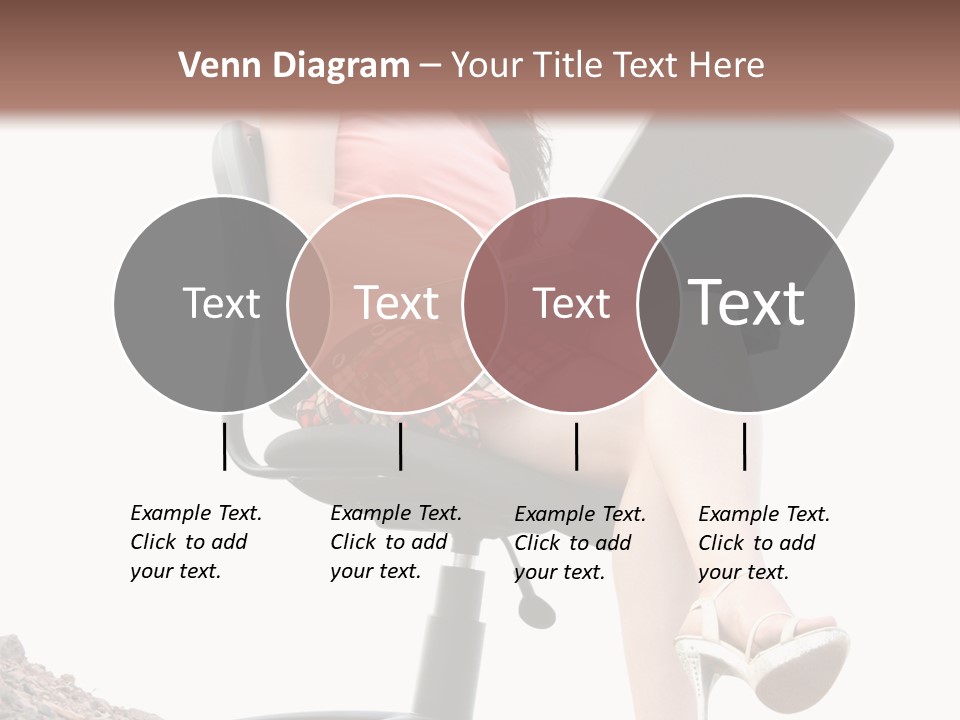 Nature Carefree Computer PowerPoint Template
