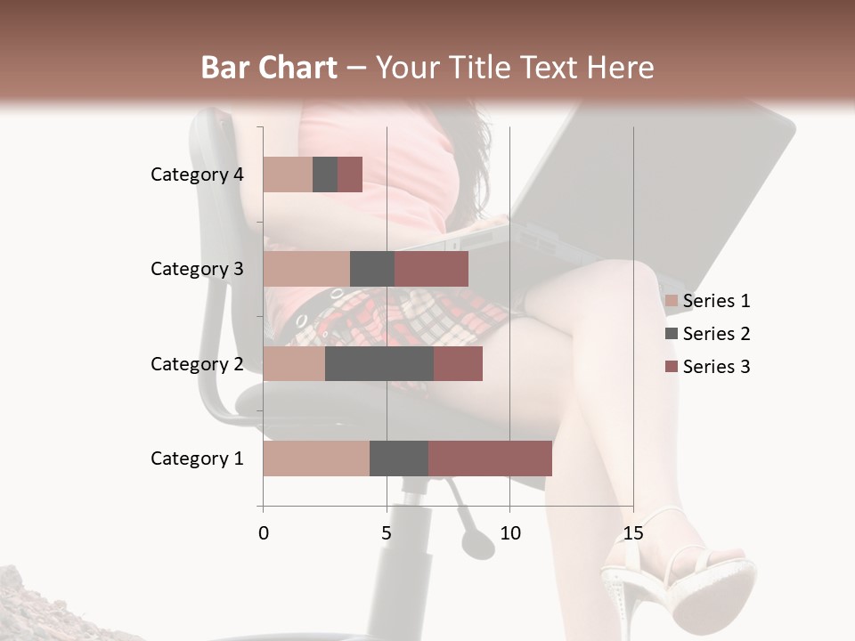 Nature Carefree Computer PowerPoint Template