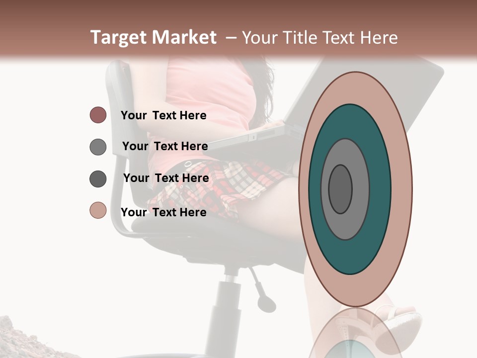 Nature Carefree Computer PowerPoint Template